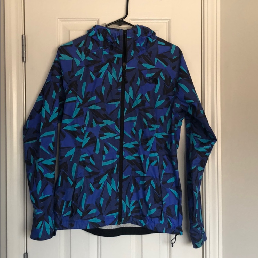 North Face rain jacket, size small.